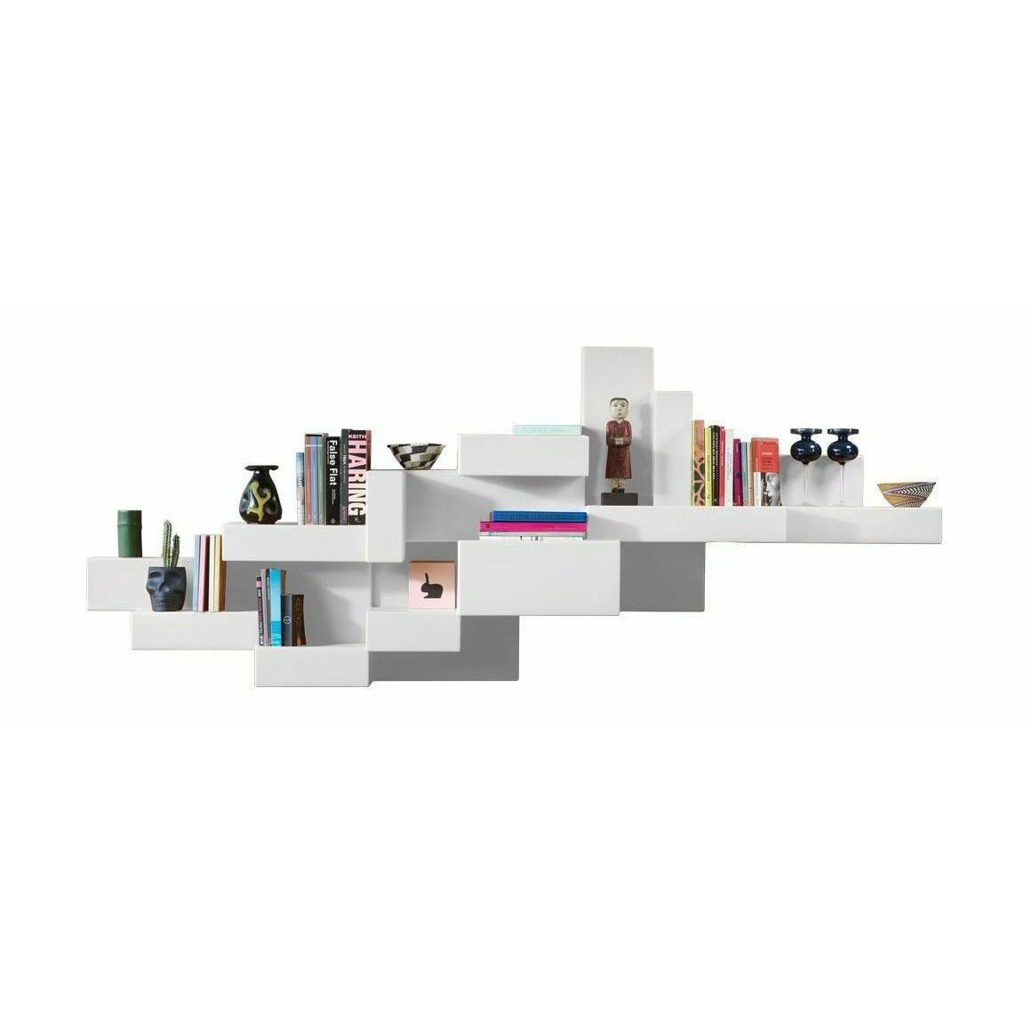 Qeeboo Primitive Bookcase de Studio Nucleo, White