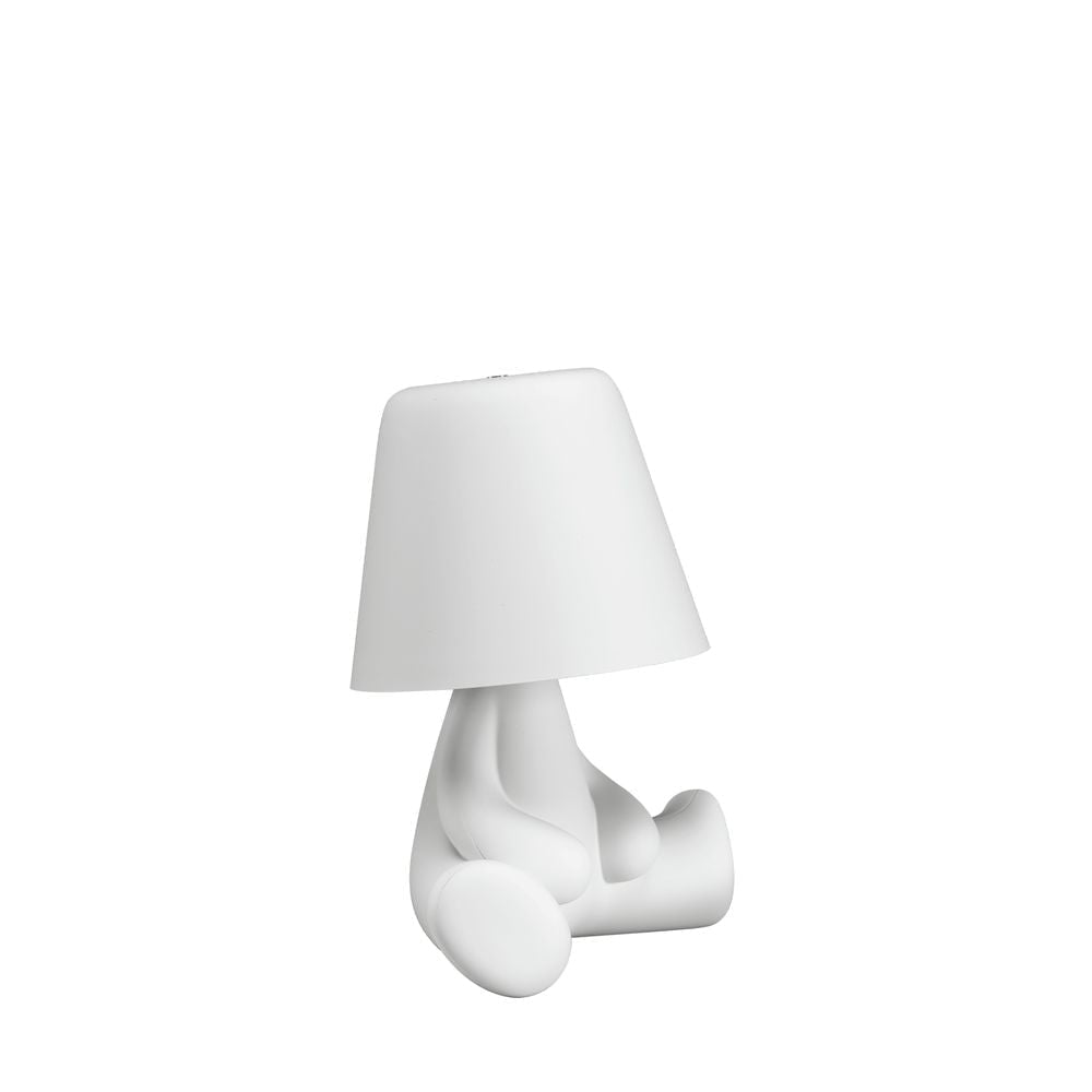 Qeeboo Sweet Brothers Table Lamp Joe, blanc