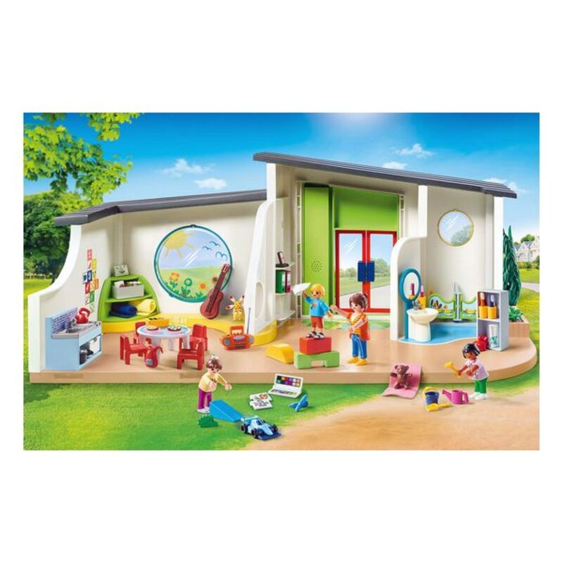 Playset City Life Rainbow Nursery Playmobil 70280 (180 PC)