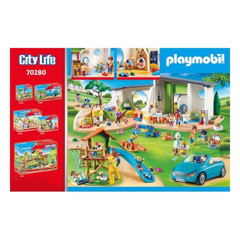 Playset City Life Rainbow Nursery Playmobil 70280 (180 PCs)