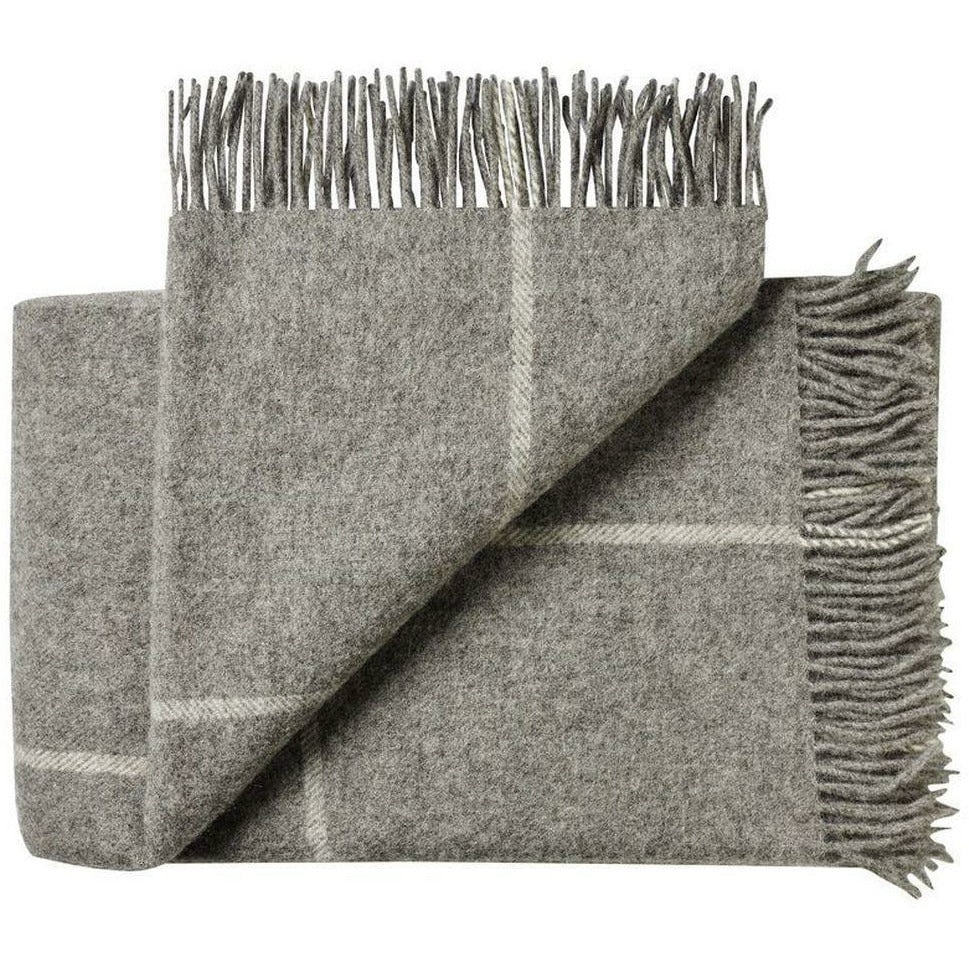 Silkeborg Uldspinderi Mandø Plaid, Nordic Grey