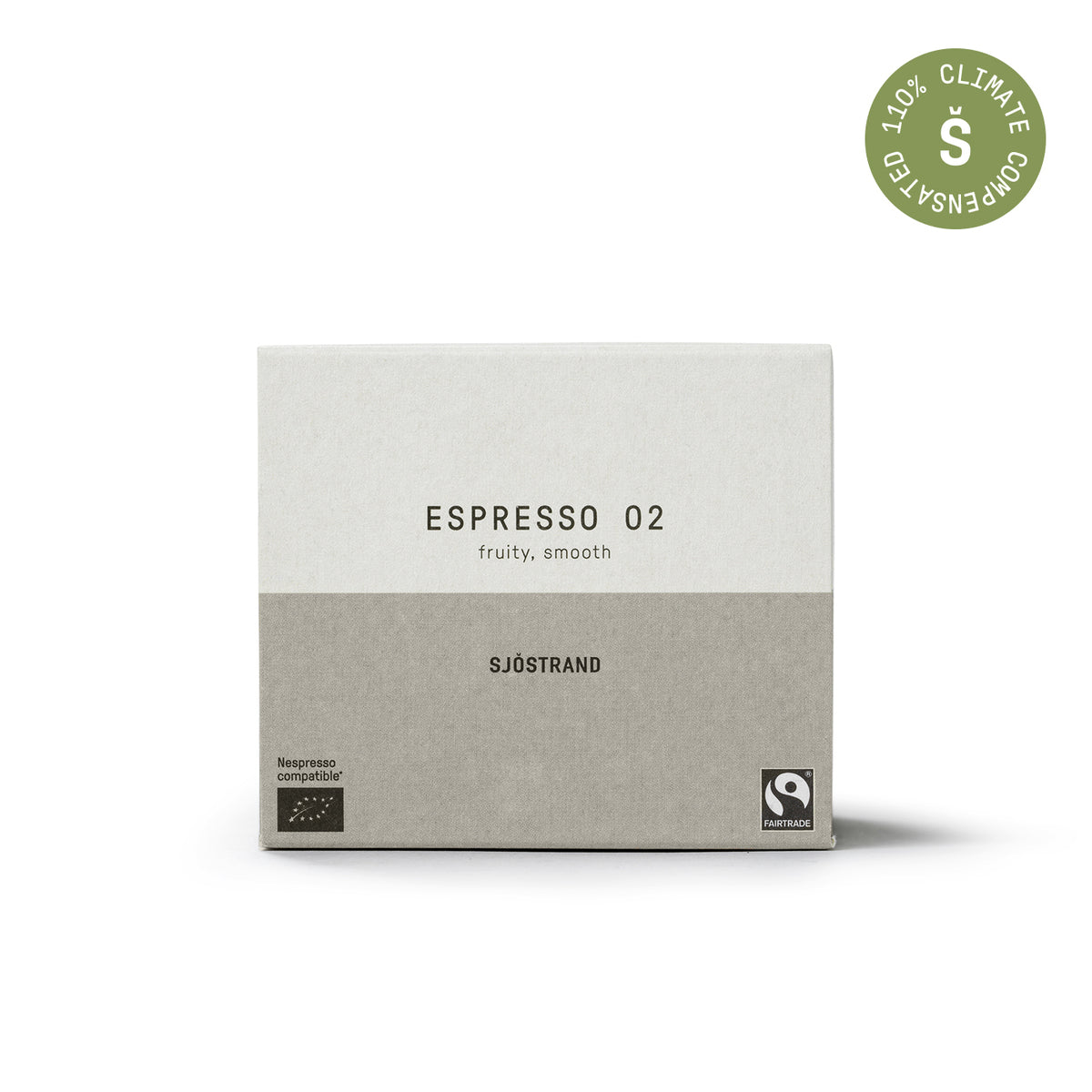 Sjöstrand Coffee Capsules 10 Pack, n ° 2 Espresso