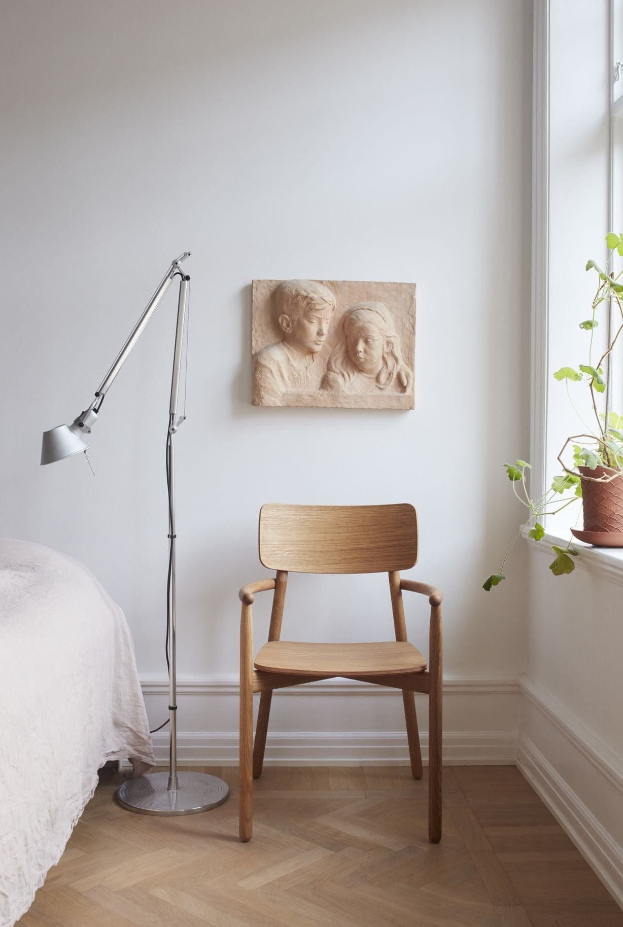 Skagerak Hven Armchair, chêne blanc pigmenté