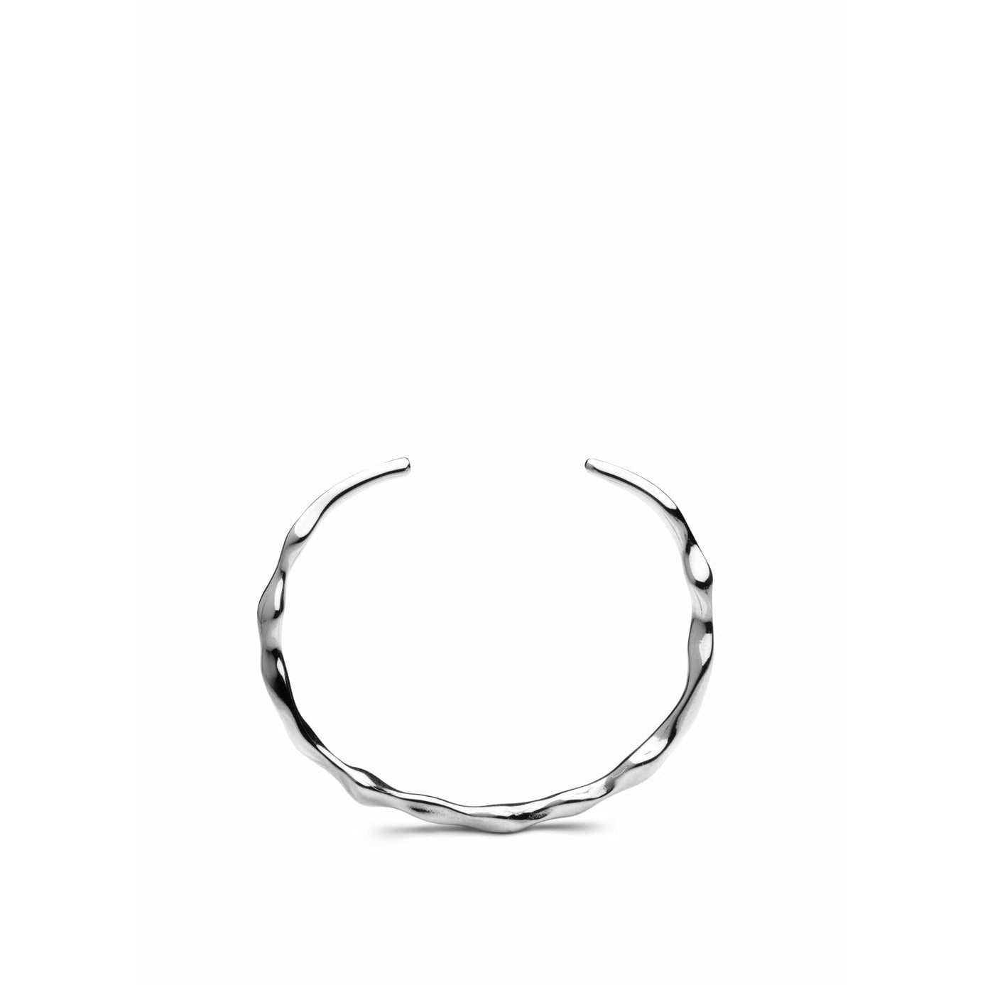 Skultuna Chunky armbånd stort poleret stål, Ø18,5 cm