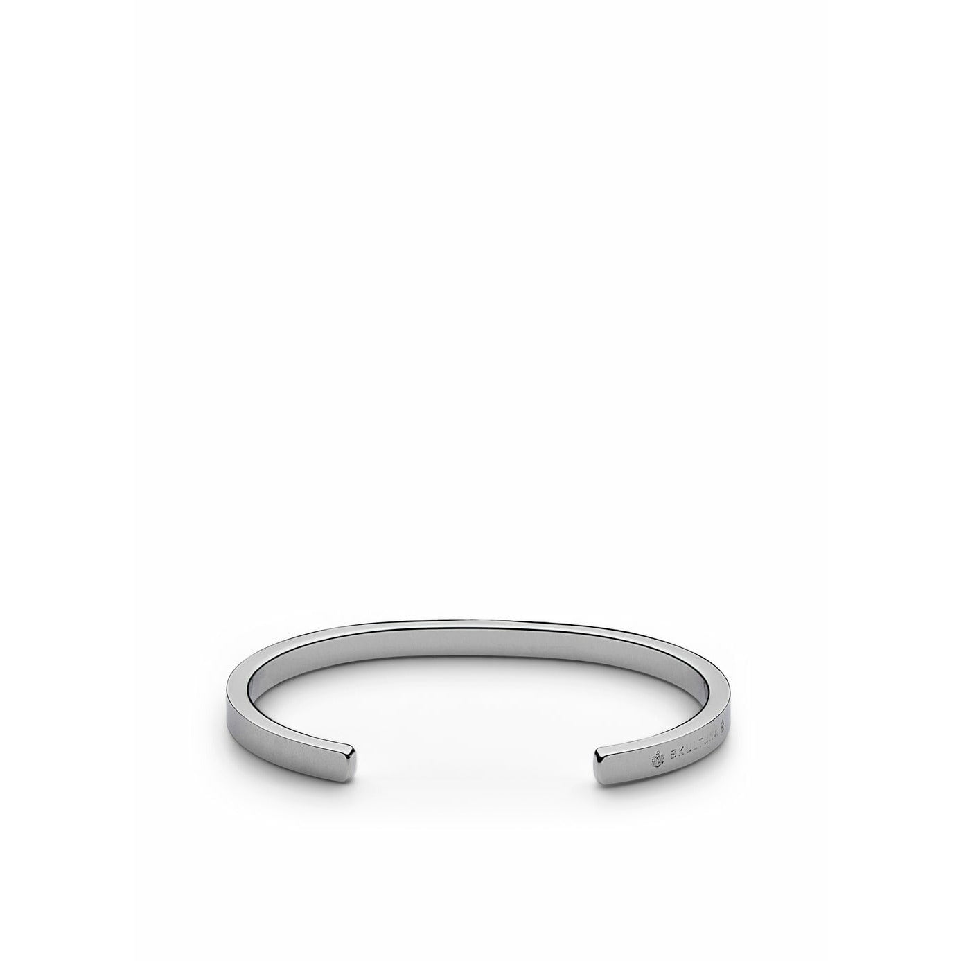 Skultuna SB tunn armband Small Polished Steel, Ø14,5 cm