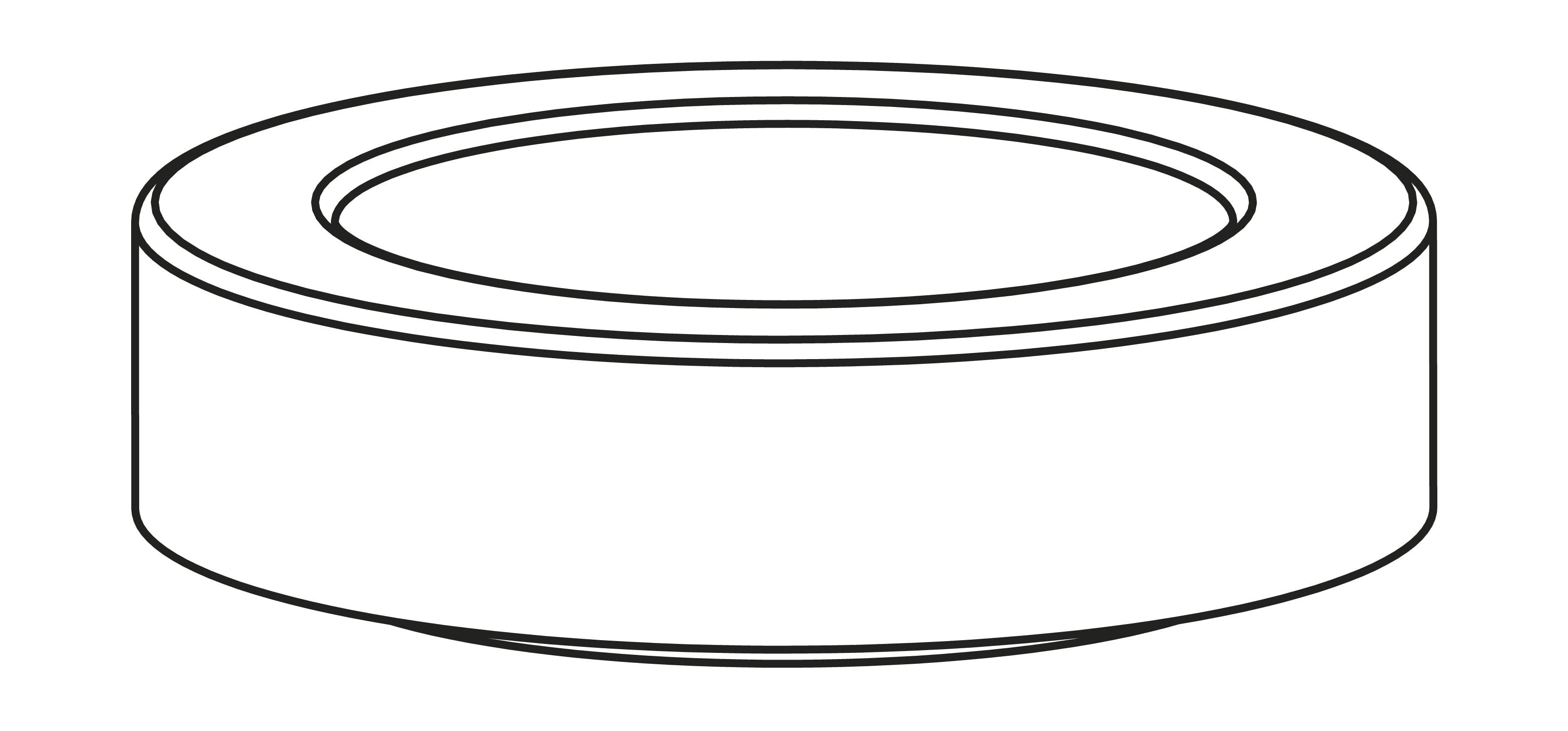 Stelton Amphora Sealing Ring til vakuumkande, 221, 222 Sort