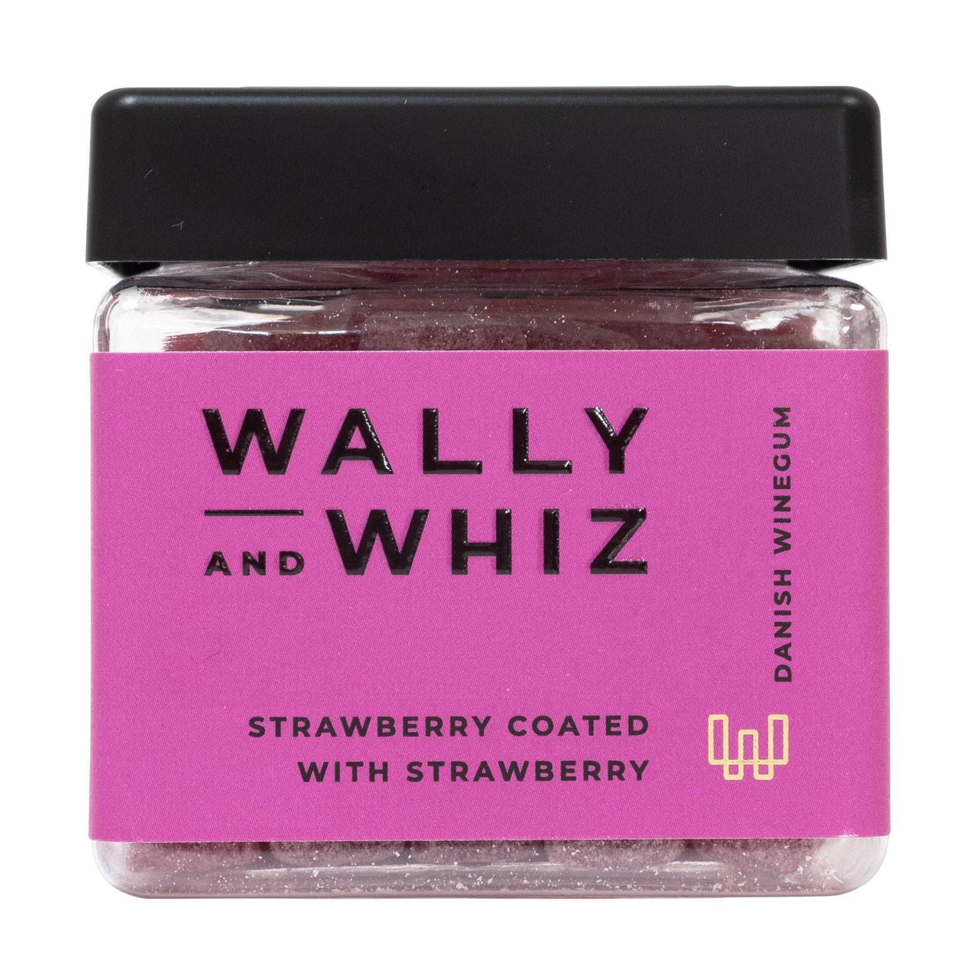 Wally und Whiz Summer Wine Gum Cube, Erdbeere mit Erdbeere, 140 g