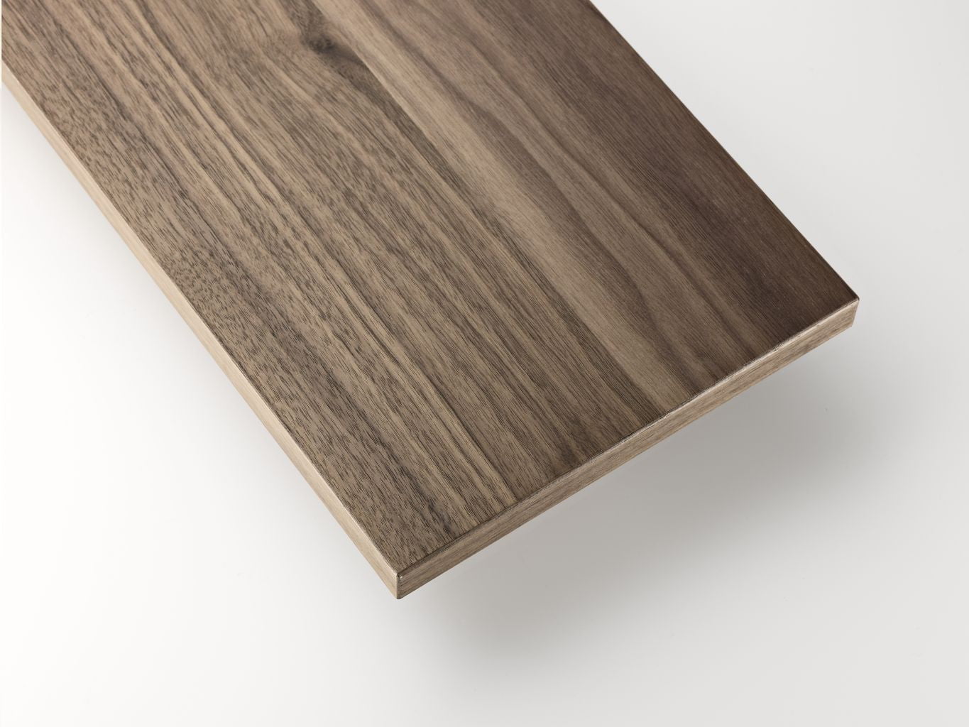 Streichmöbel -Saitensystemregal aus Holz Walnuss 30x58 cm, 3 -Set von 3