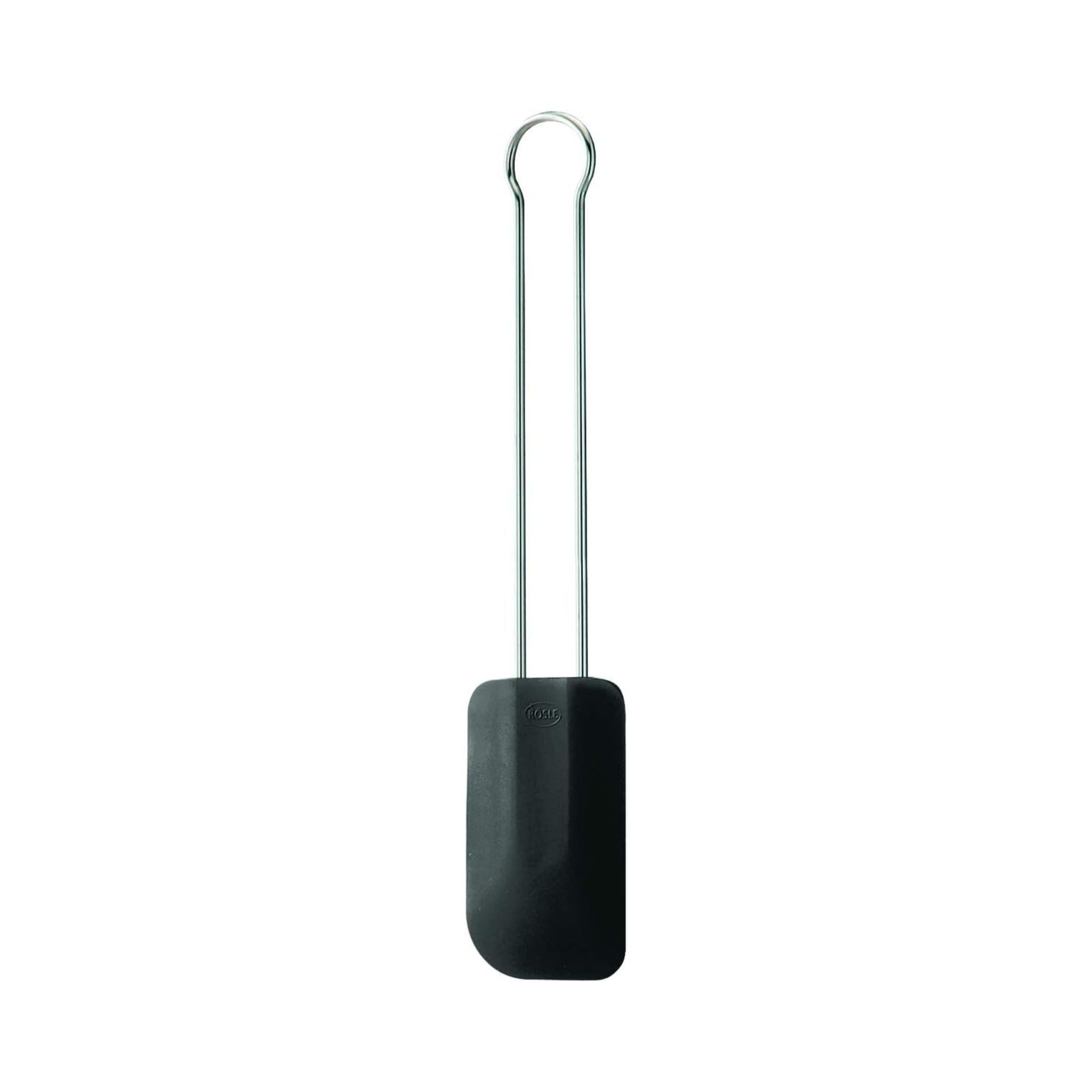 Rösle spatula / masa raspador 26 x 5 cm, acero / negro