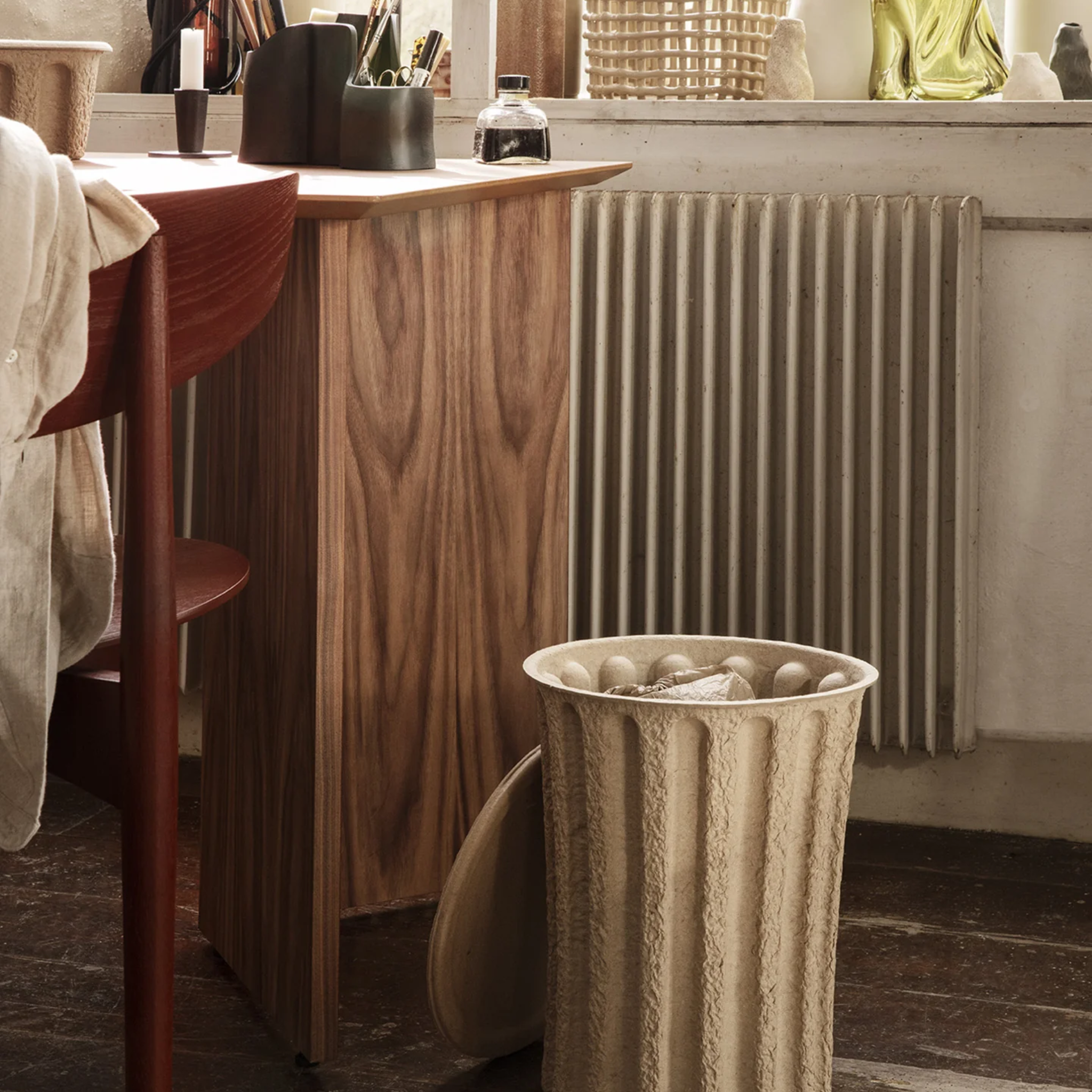 Ferm Living Paper Pulp Recyclingbehälter