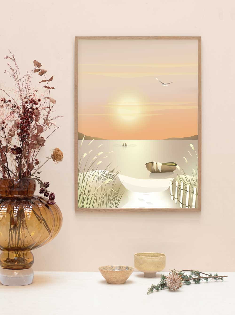 Affiche Vissevasse Dunes, 70x100 cm