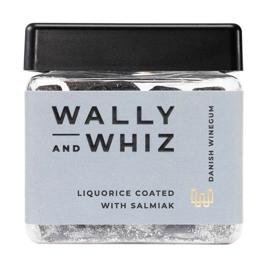 Wally et Whiz Wine Gum Cube, réglisse avec Salmiak, 140g