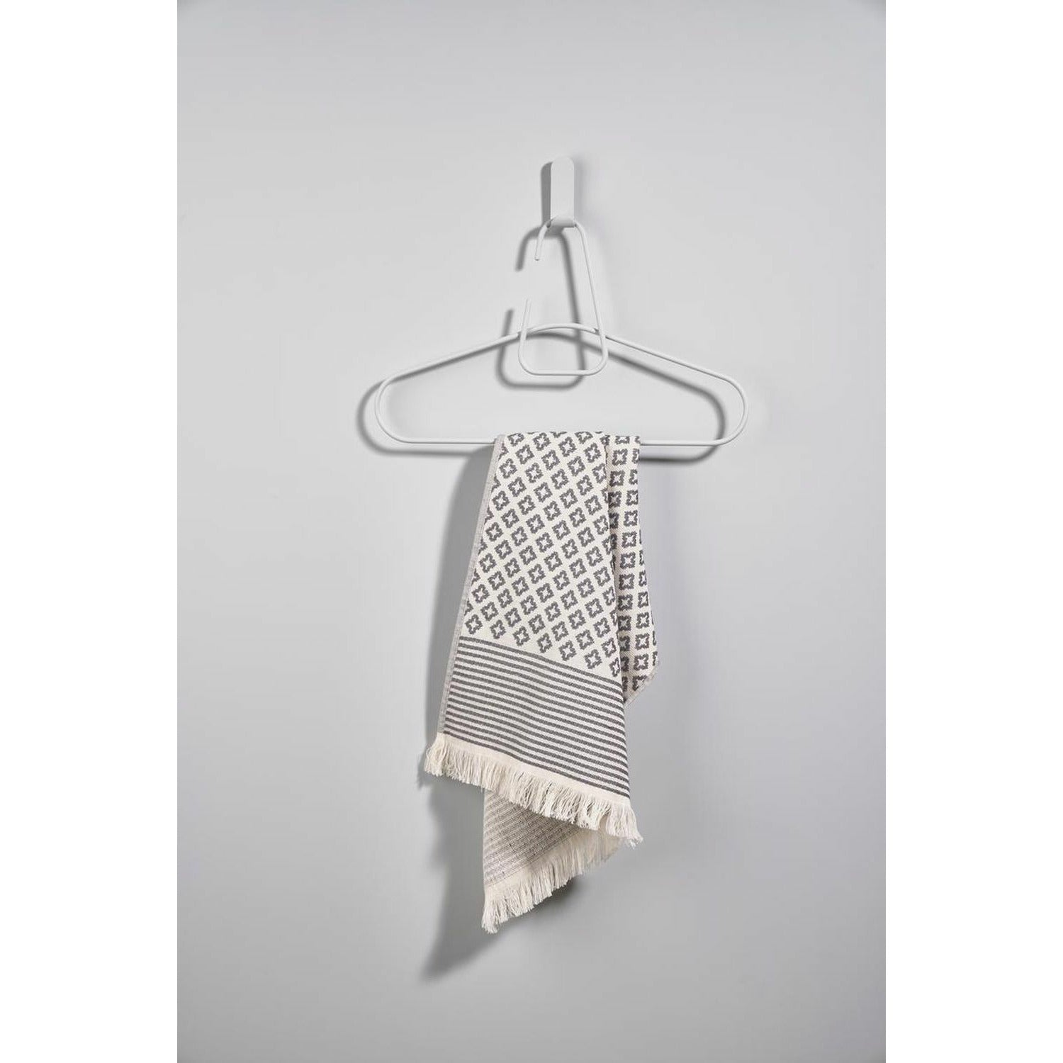 Zona Dinamarca Un soporte de colgador gris claro, 2 pcs.