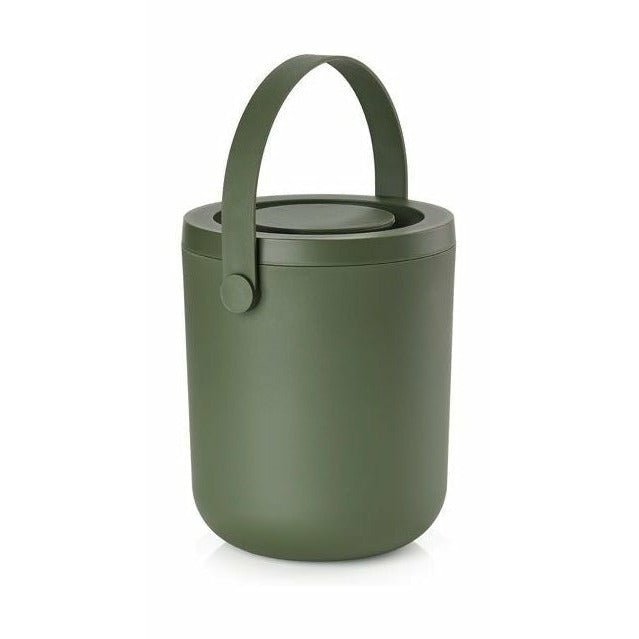 Zone Danmark Circular Biowaste Container 3 L, Garden Green