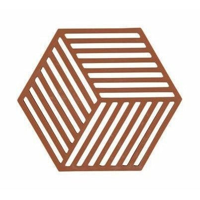 Zone Dänemark Hexagon Coaster, Terrakotta