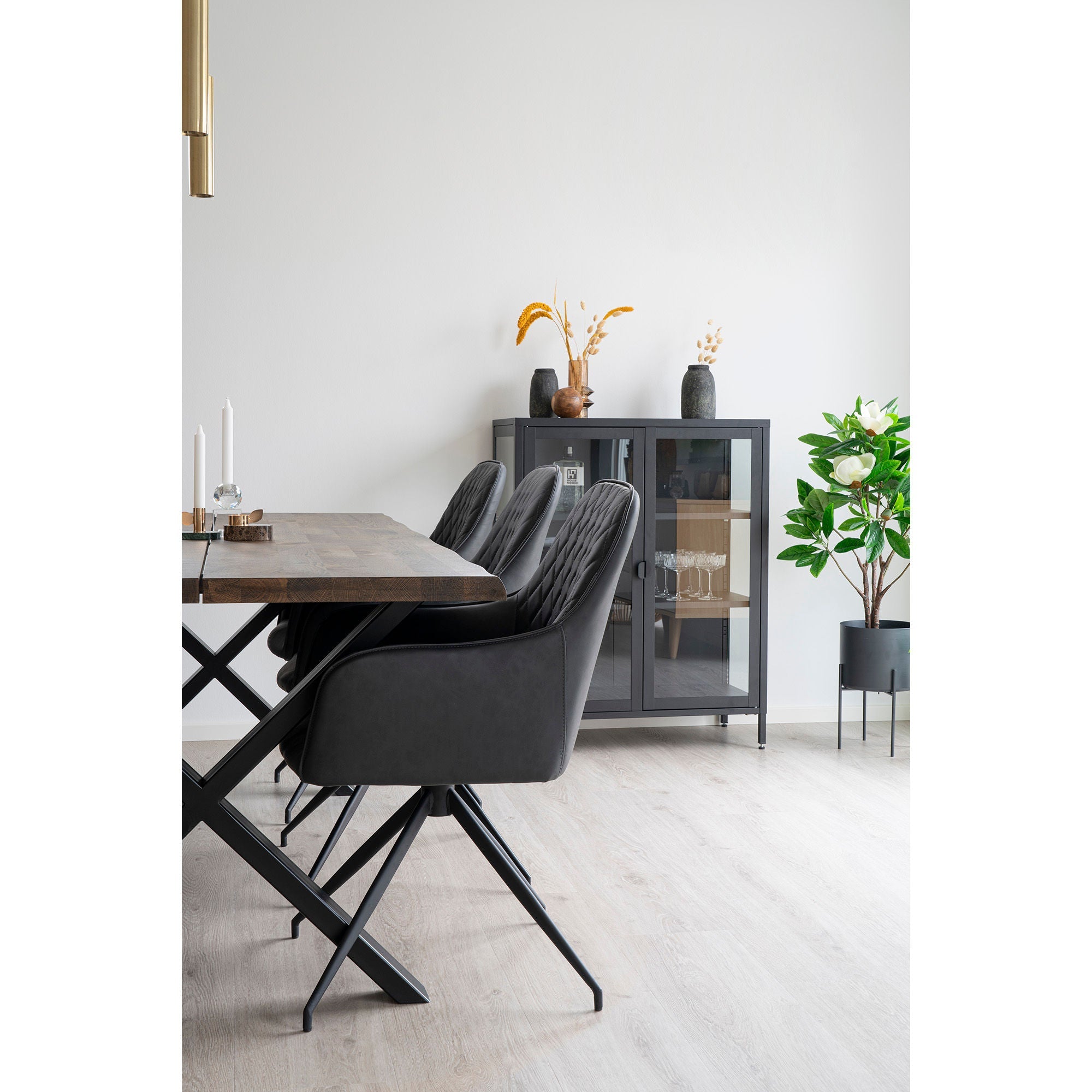 Huis Noordse Harbo Dining Chair met zwenk