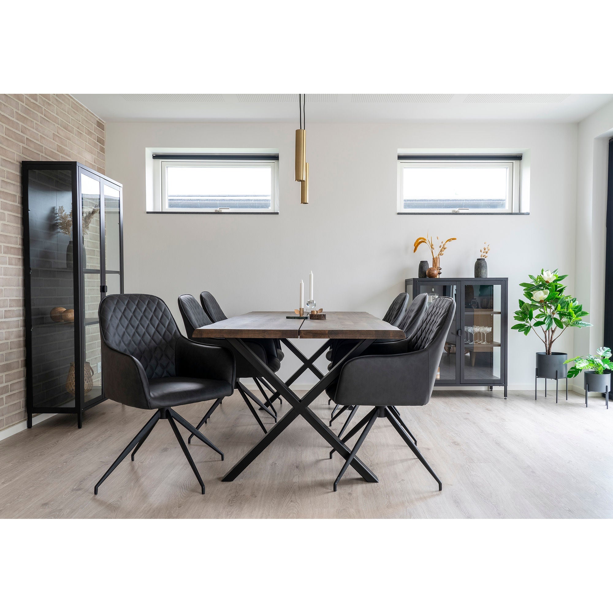 Huis Noordse Harbo Dining Chair met zwenk