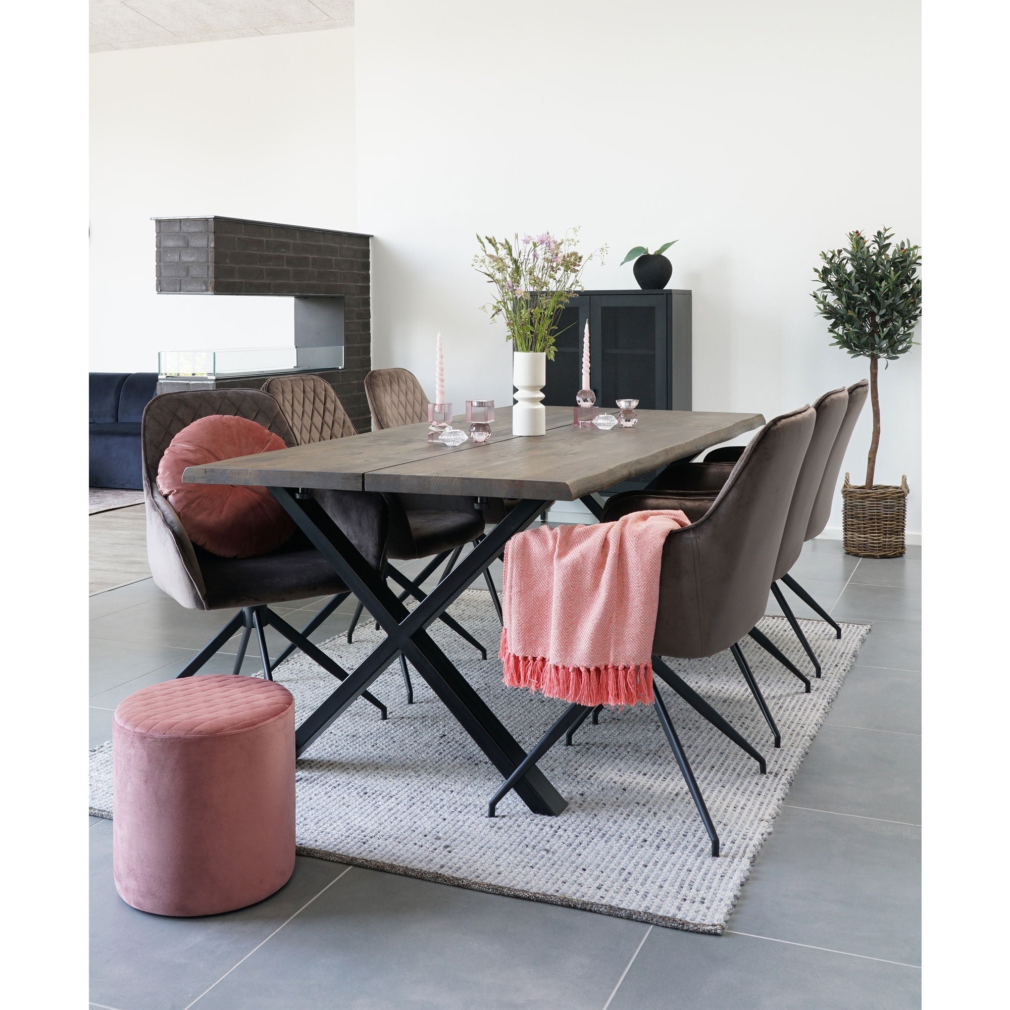 Huis Noordse Harbo Dining Chair met zwenk