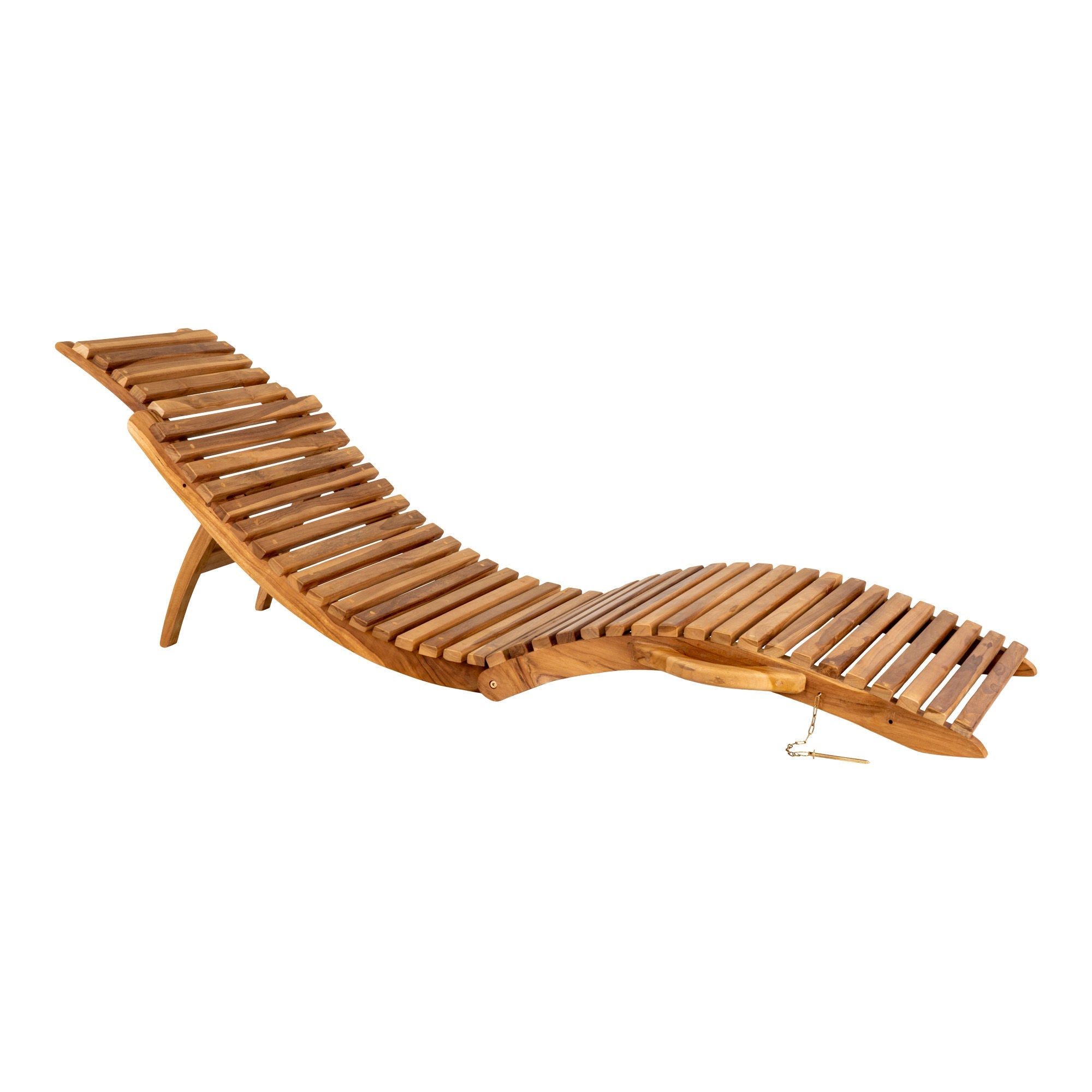 Haus Nordic Arrieta Teak Sunloungger