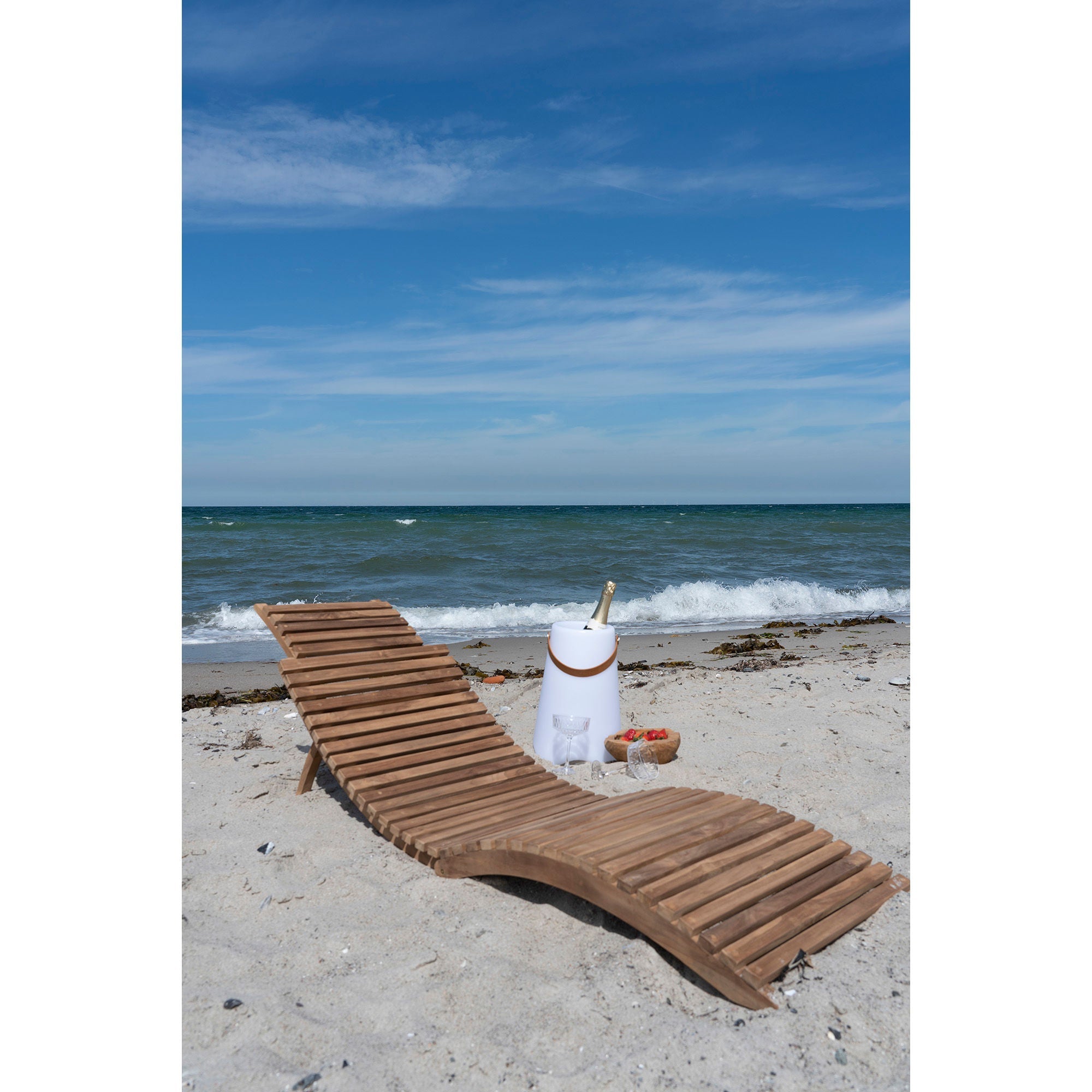 Casa Nordic Arrieta Teak Sunlounger