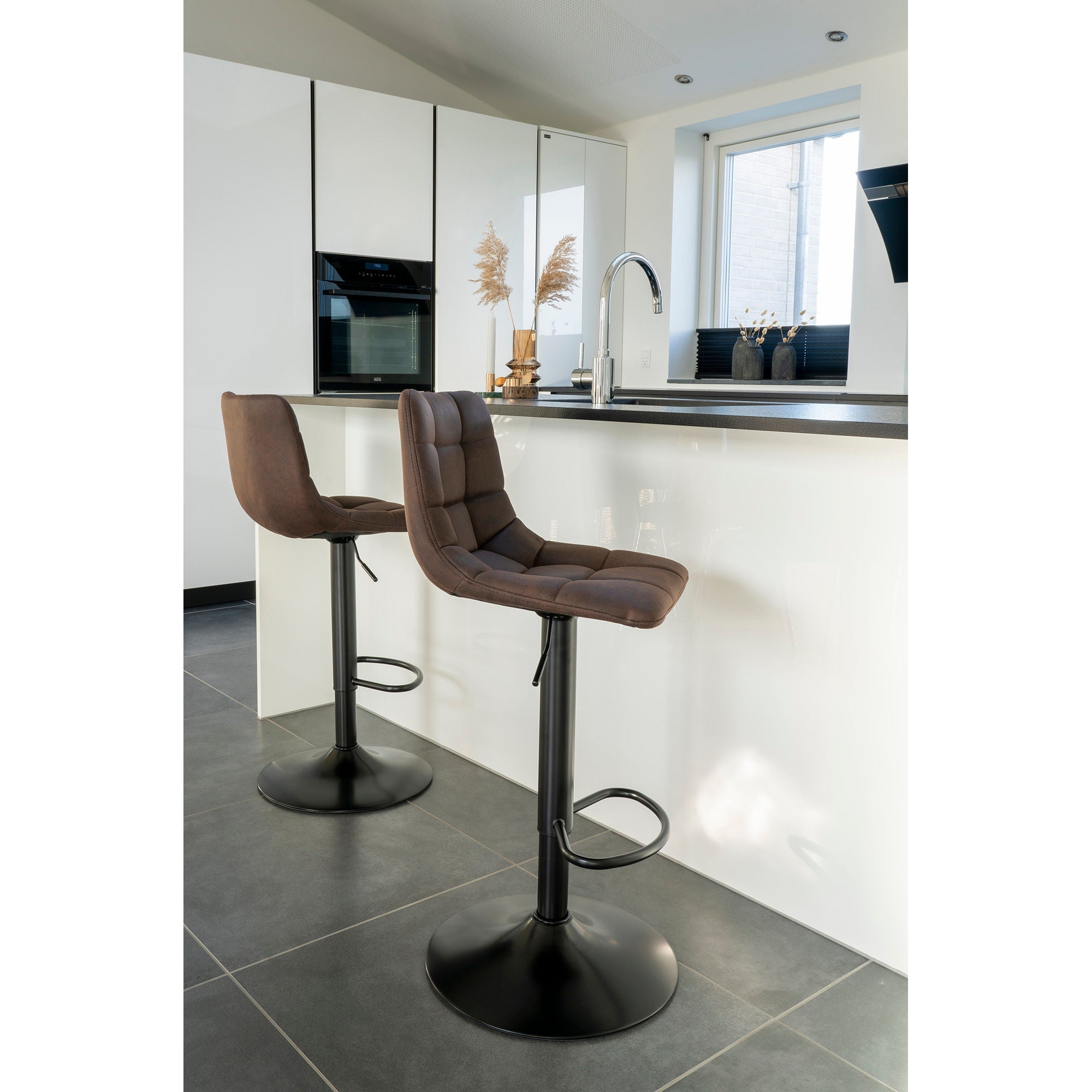 Huis Noordse Middelfart Bar Chair - Set van 2