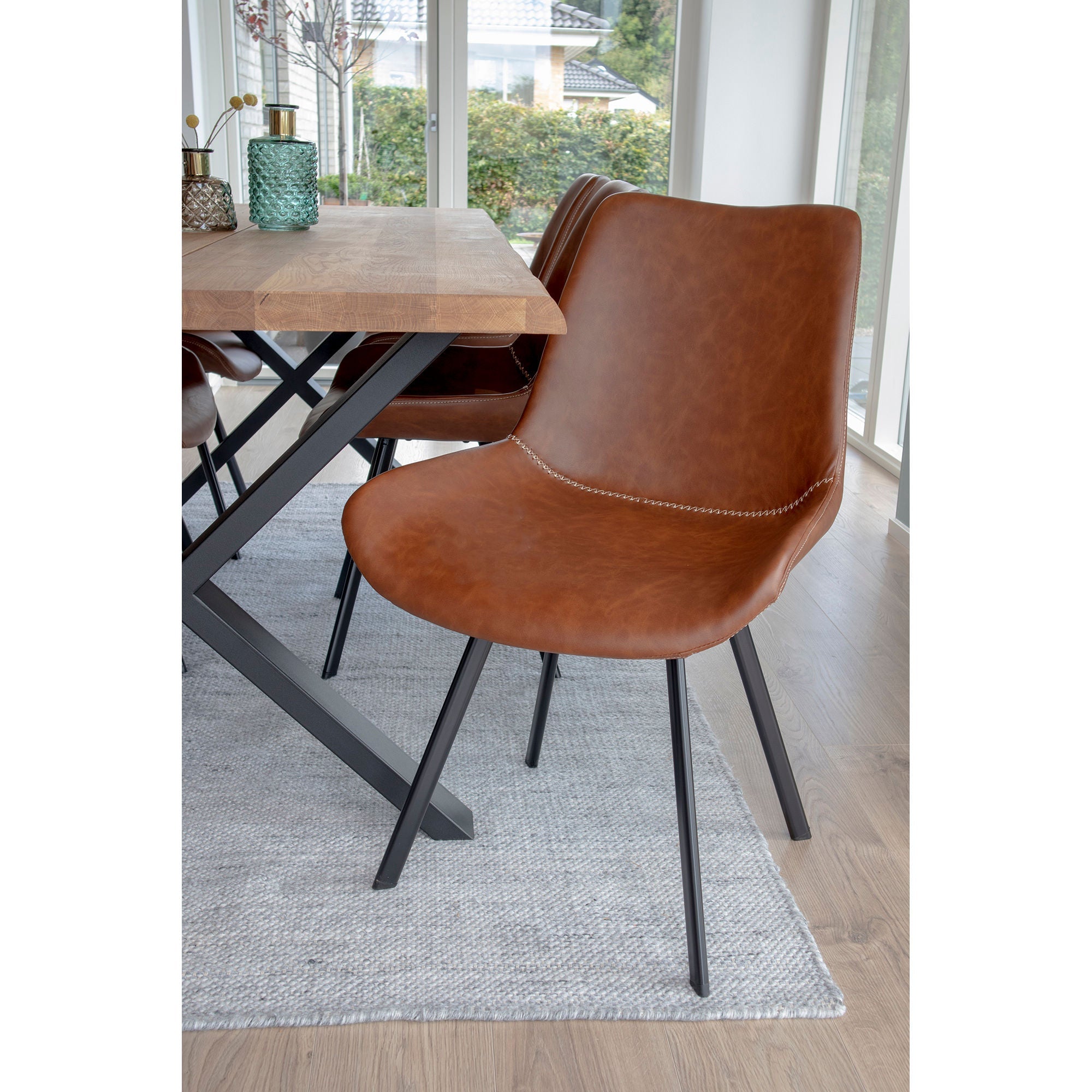 Huis Noordse Memphis Dining Chair - Set van 2