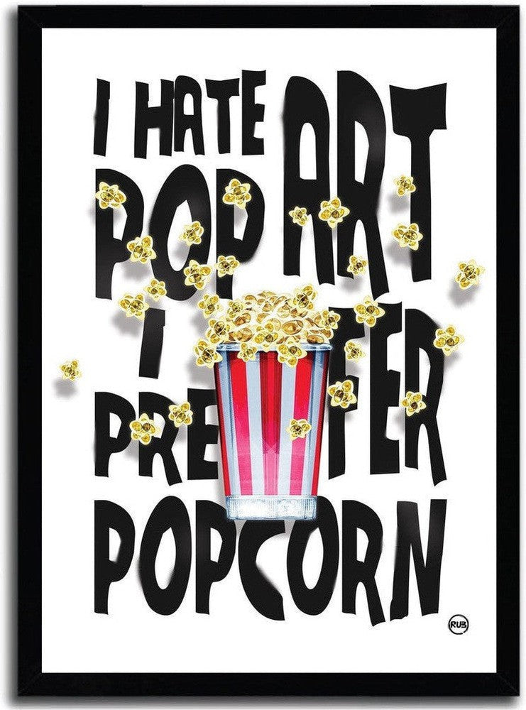 [product_category]-Affiche ARTPRINT POPCORN par Rubiant-Magenta Raspberry-1