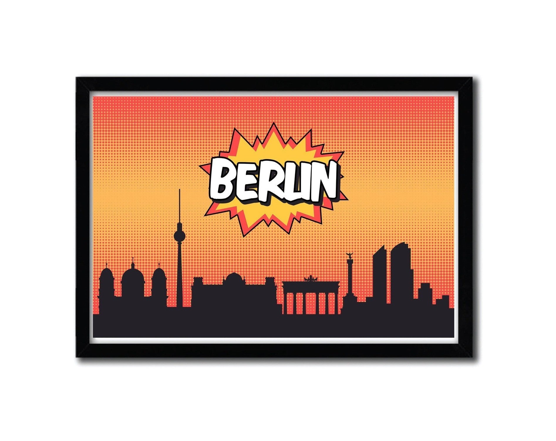 Affiche Berlijn par octavian mielu