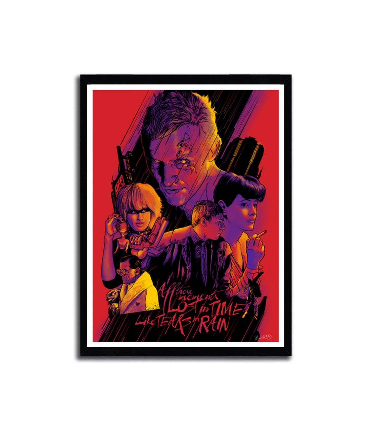 Affichhe Blade Runner por Joshua Budich