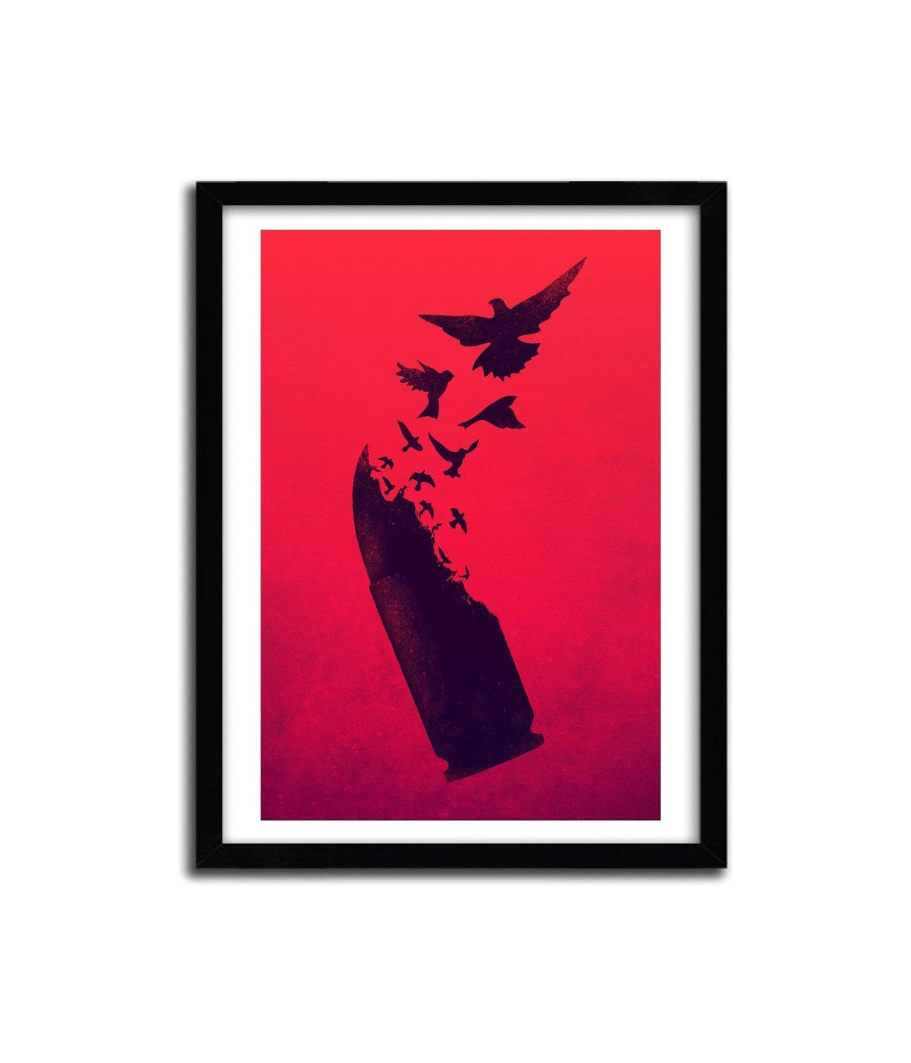 Affiche -Bullet -Vögel von Victorsbeard