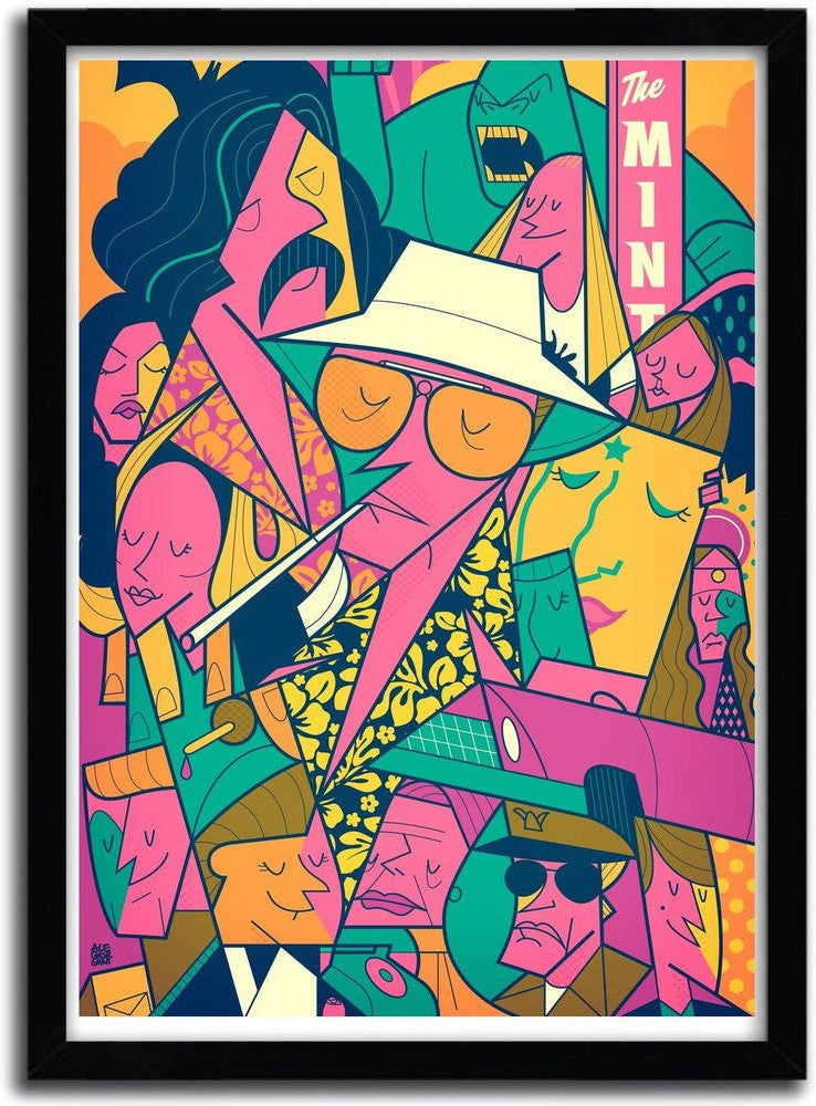 [product_category]-Affiche FEAR and LOATH par Ale Giorgini-Magenta Raspberry-1