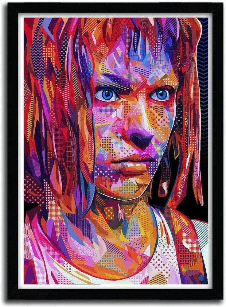 [product_category]-Affiche fifth-element par Alessandro Pautasso-Magenta Raspberry-1