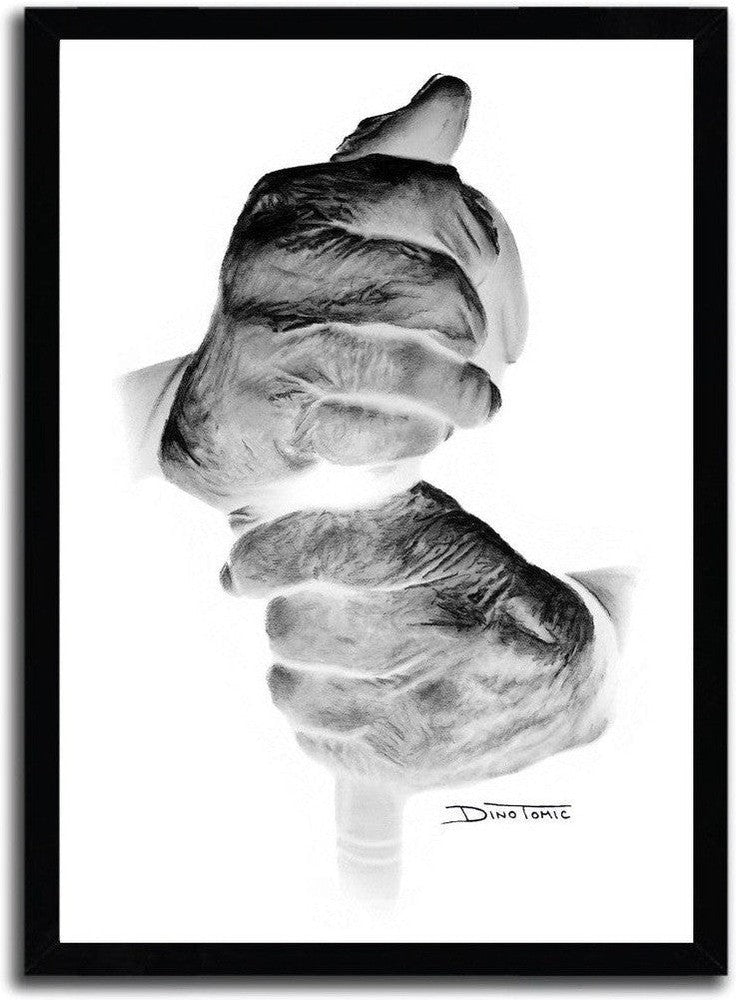 [product_category]-Affiche hands par DinoTomic-Magenta Raspberry-1