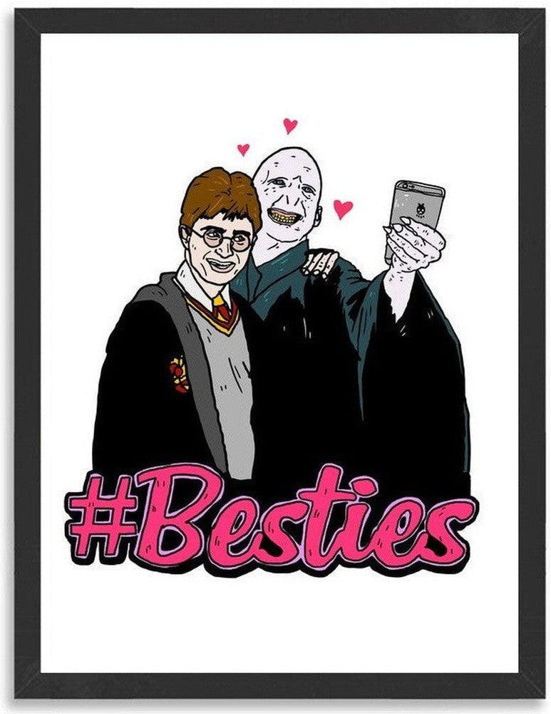 [product_category]-Affiche Harry & Voldemort par Nick CCOZZA-Magenta Raspberry-1