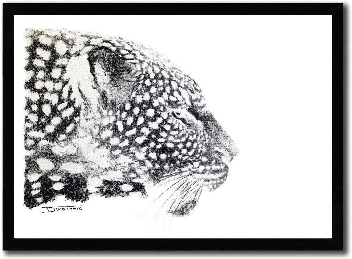 [product_category]-Affiche jaguar par DinoTomic-Magenta Raspberry-1