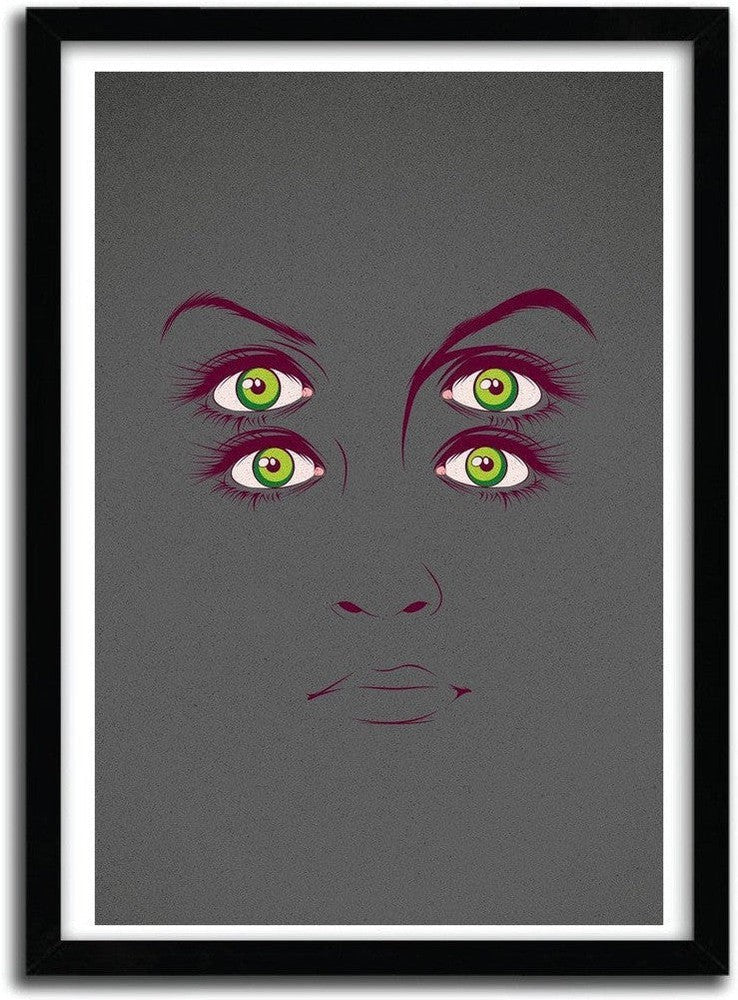 [product_category]-Affiche K by CRANIODSGN-Magenta Raspberry-1