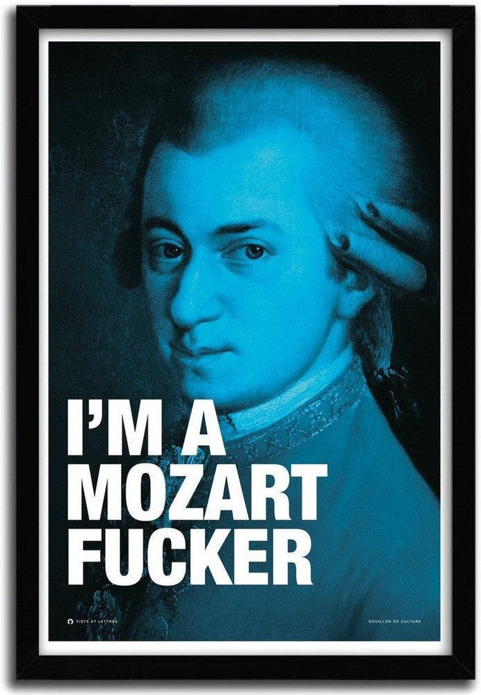 [product_category]-Affiche MOZART par FISTS ET DES LETTRES-Magenta Raspberry-1