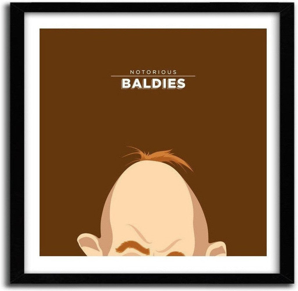 [product_category]-Affiche Notorious Baldie SLOTH - THE GOONIES by Mr Peruca-Magenta Raspberry-1