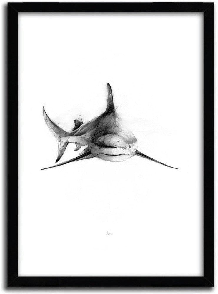 [product_category]-Affiche SHARK III par ALEXIS MARCOU-Magenta Raspberry-1