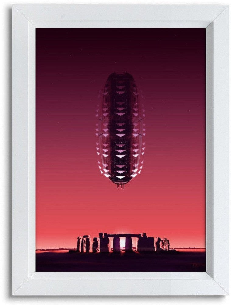 [product_category]-Affiche SPACE STONES par Rubiant-Magenta Raspberry-1