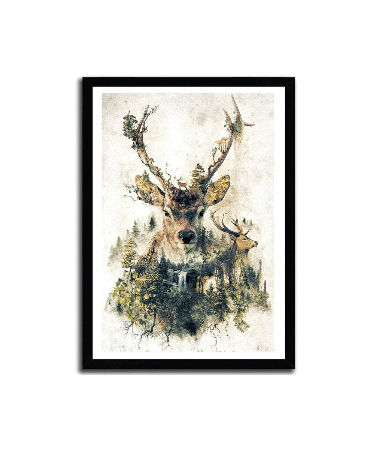 Afiche El ciervo par Barrett Biggers