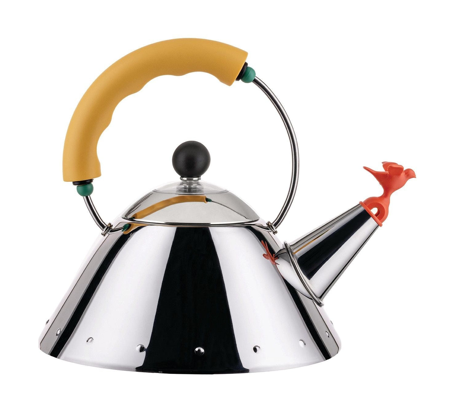 Alessi 9093 vattenkokare 1 L, gul