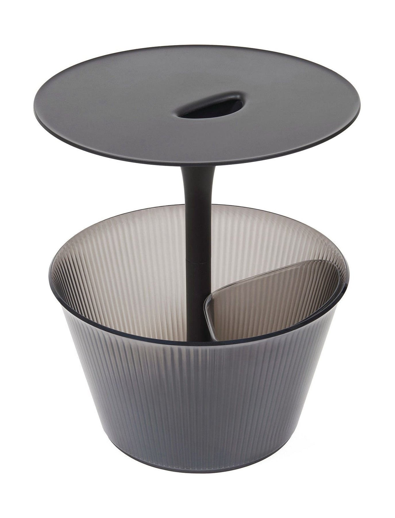 Mesa de recogida de Alessi, negro