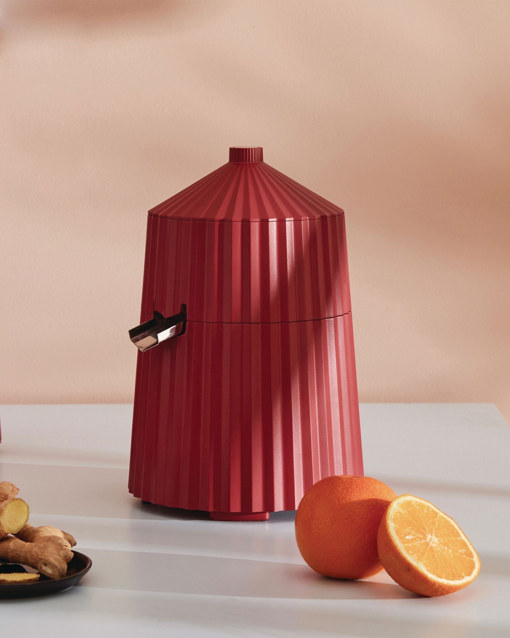 Alessi Plissé Electric Citrus Squezer 1 litro, rojo