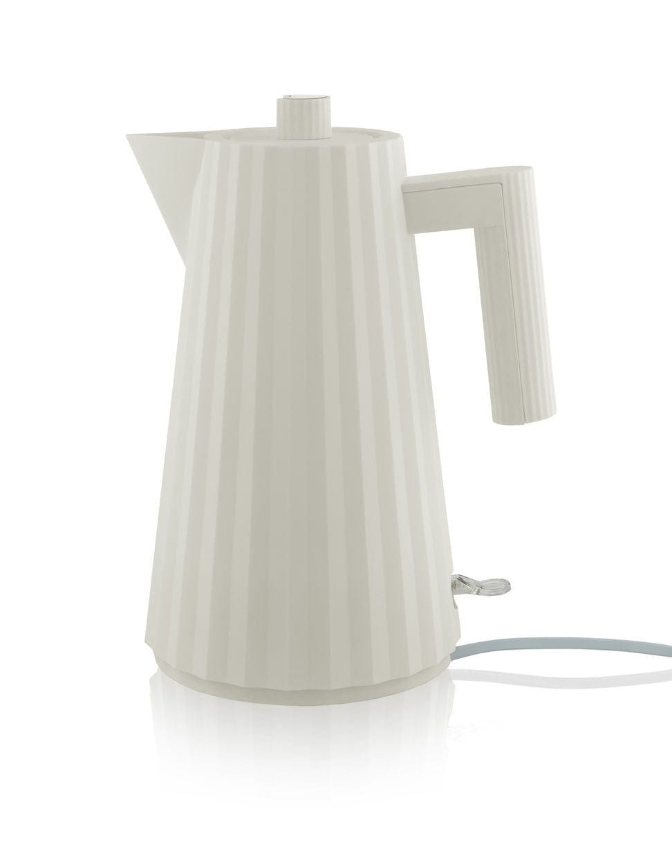 Alessi Plissé Electric Kettle 1,7 L, blanc