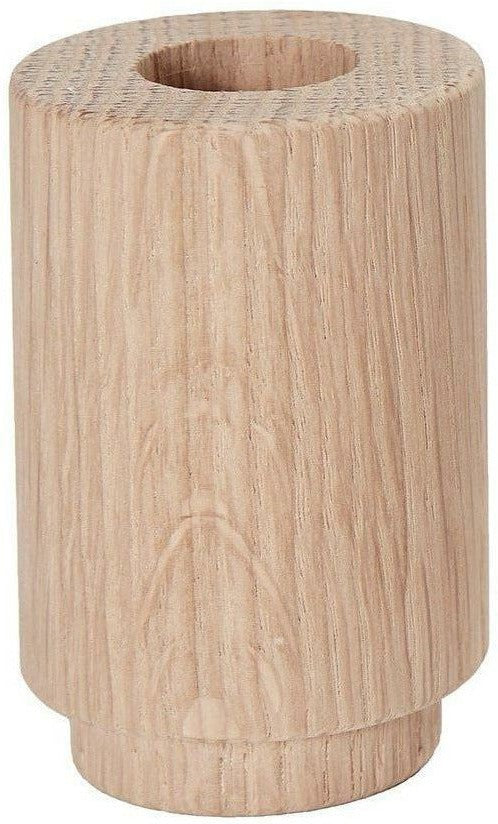 Móveis Andersen Crie -me Candle Holder Oak, 7cm