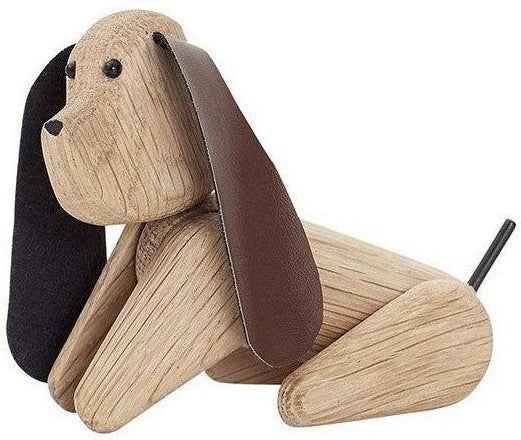 Andersen Muebles de mi perro Figura de perros, roble, pequeño