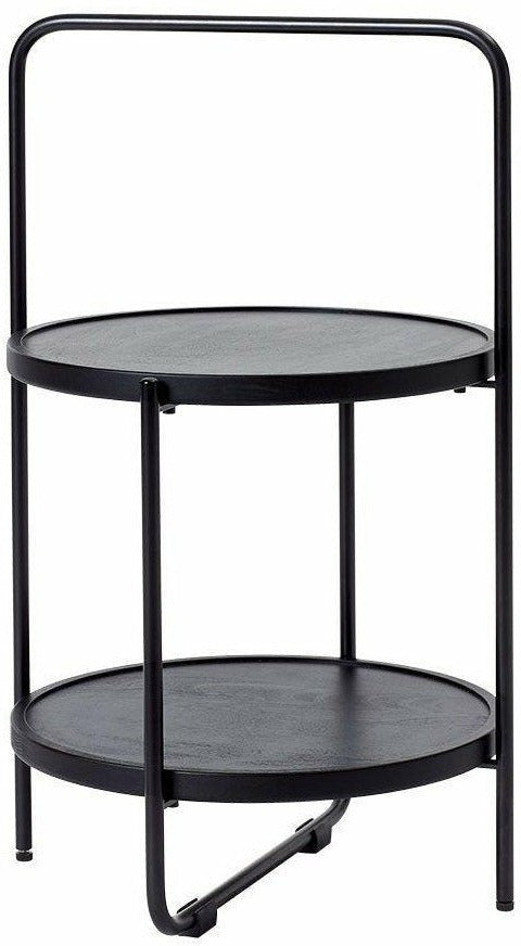 Table d'appoint Andersen Furniture, noir, Ø36 cm