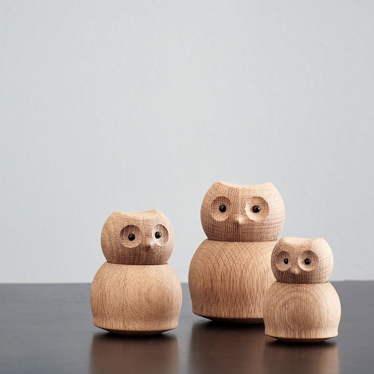 Hibou en bois Andersen Furniture, chêne, grand