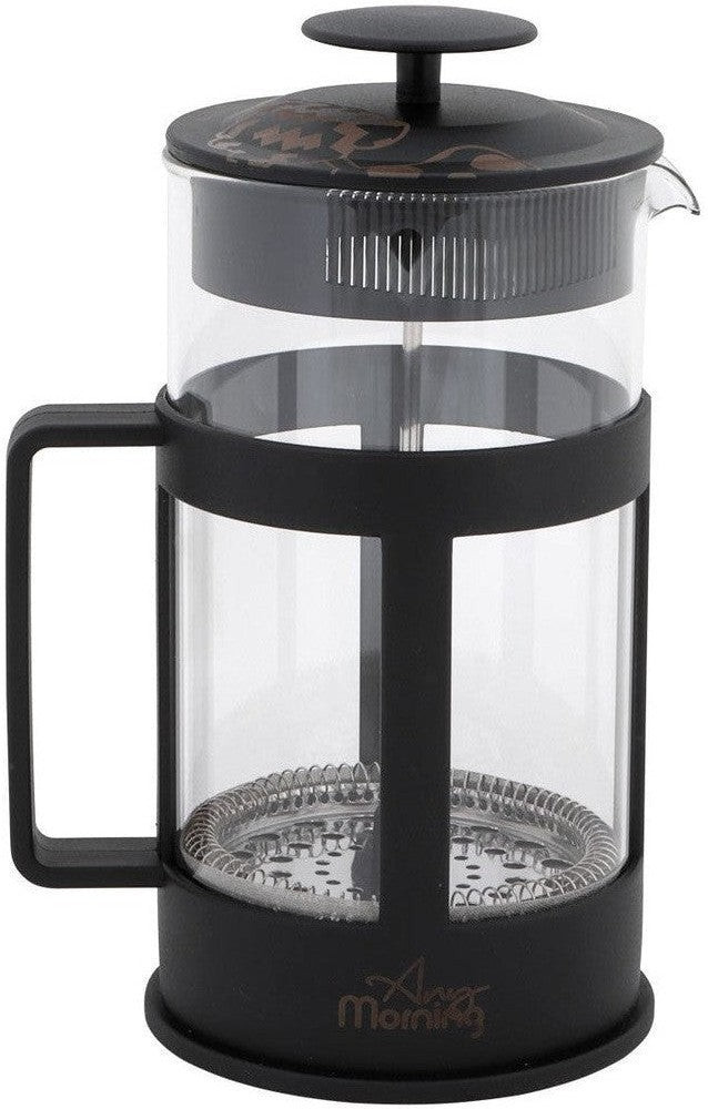 Cualquier mañana para el año fiscal 2004 French Press Kaffeebereiter, 1000 ml, Schwarz